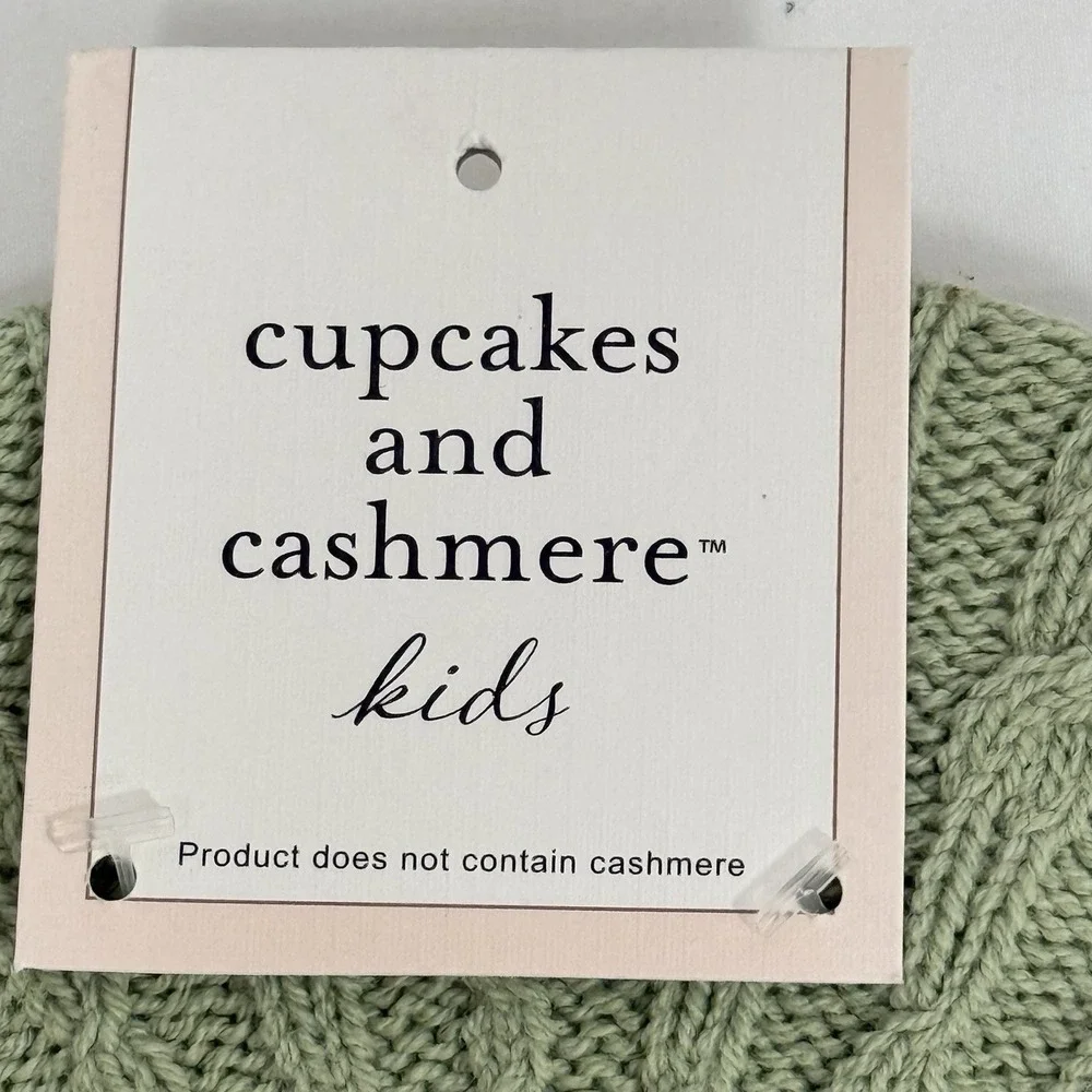 Cupcakes and Cashmere‎ Kids  Girls 24-month Beanie Hat Light Green Soft